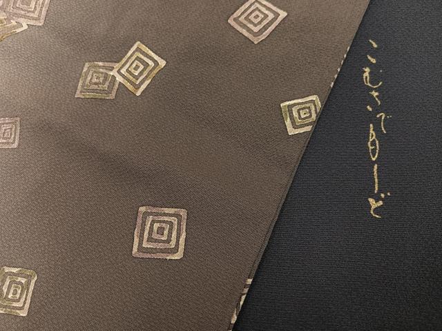 平和屋着物●こむさでもーど・COMME CA DU MODE　訪問着　箔散らし　暈し染め　正絹　逸品　AABM3295ph