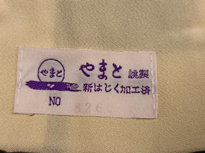 平和屋着物●豪華振袖　夜桜雪輪文　暈し染め　黒地　金彩　やまと誂製　正絹　逸品　AABM3316ph