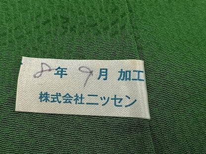 平和屋着物●豪華振袖　梅　黒地　金彩　正絹　逸品　AABM3317ph