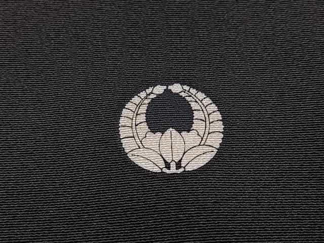 平和屋着物●豪華黒留袖　作家物　御所車風景草花文　金彩蒔絵　正絹　逸品　AABM3330ph