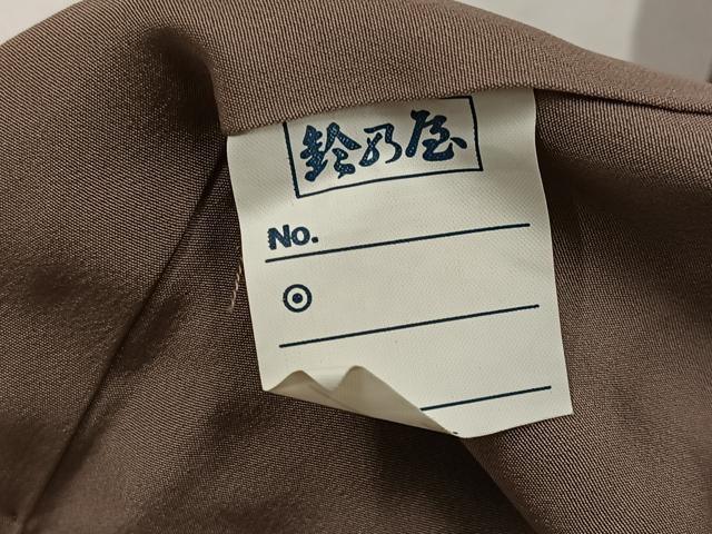 平和屋着物●上質な紬　間道　鈴乃屋扱い　正絹　逸品　AABM3356ph