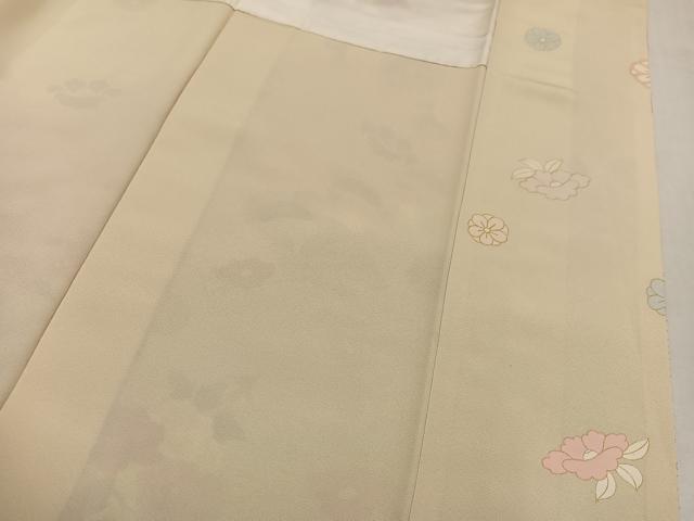 平和屋着物●訪問着　花筏文　暈し染め　金彩　正絹　逸品　AABM3360ph