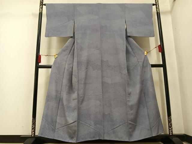 平和屋着物●江戸小紋　内田秀一　寄せ小紋柄　正絹　逸品　AABM3366ph