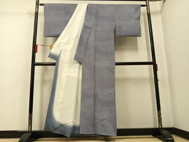 平和屋着物●江戸小紋　内田秀一　寄せ小紋柄　正絹　逸品　AABM3366ph