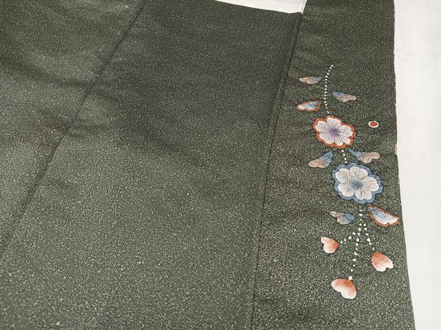 平和屋着物●訪問着　辻が花　絞り　正絹　逸品　AABM3382ph