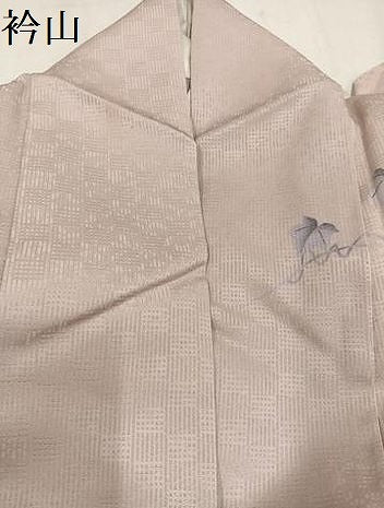平和屋着物●訪問着　葡萄蔦の葉文　暈し染め　金彩　鈴乃屋扱い　正絹　逸品　AABM3398ph