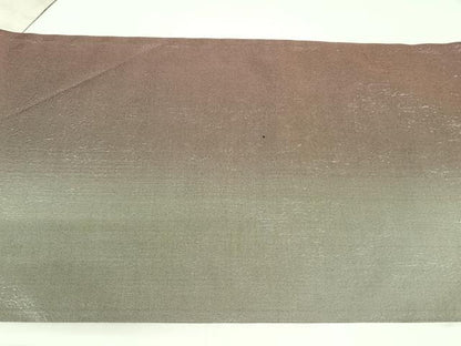 平和屋着物◎西陣　全通柄袋帯　霞文　銀糸　正絹　逸品　AABM3402dk