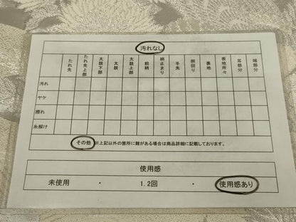 平和屋着物◎六通柄袋帯　唐織　花鳥文　銀糸　正絹　逸品　AABM3446ou