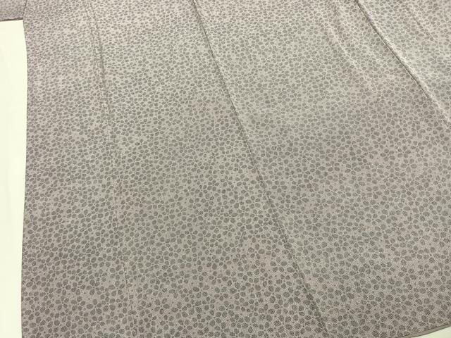 平和屋着物●人間国宝 小宮康孝　江戸小紋　花尽くし　三越扱い　正絹　逸品　AABM3698fy