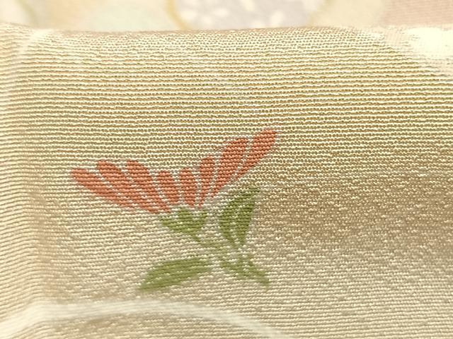 平和屋着物●訪問着　友禅　宝尽くし熨斗花文　暈し染め　正絹　逸品　AABM3711fy