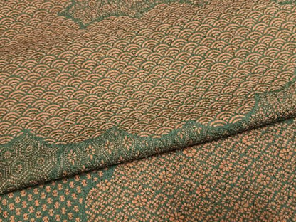 平和屋着物●訪問着　雲取り文　正絹　逸品　AABM3727fy