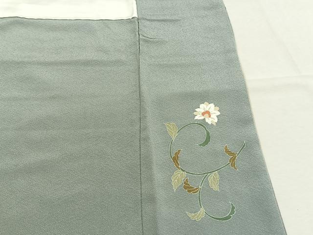 平和屋着物●訪問着　作家物　吉祥花鳥文　暈し染め　金彩　正絹　逸品　AABM3755fy