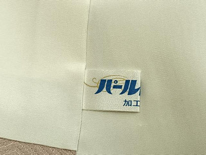 平和屋着物●豪華色留袖　駒刺繍　宝尽くし流水花文　金彩　正絹　逸品　AABM3756fy