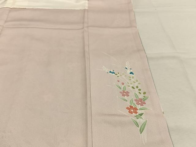 平和屋着物●訪問着　草花文　暈し染め　正絹　逸品　AABM3792fy