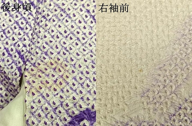 平和屋着物●豪華振袖　総絞り　舞花文　正絹　逸品　AABM3803fy
