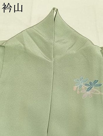 平和屋着物●訪問着　友禅　作家物　枝花文　暈し染め　正絹　逸品　AABM3828fy