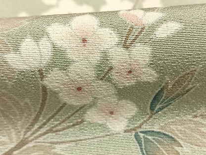 平和屋着物●訪問着　友禅　作家物　枝花文　暈し染め　正絹　逸品　AABM3828fy