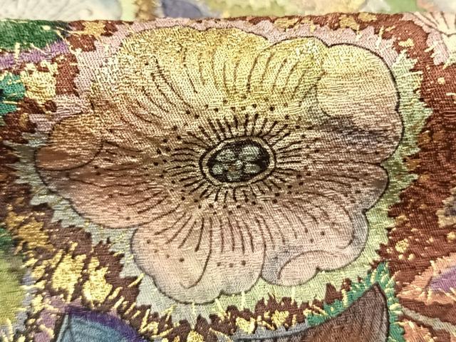平和屋着物●豪華振袖　絞り　辻が花　暈し染め　金彩　正絹　逸品　AABM3849fy