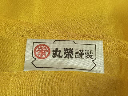 平和屋着物●豪華振袖　作家物　手描き　草花文　正絹　逸品　AABM3856fy
