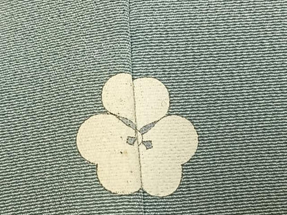 平和屋着物●十日町友禅作家　一梗　訪問着　草花文　暈し染め　正絹　逸品　AABM3858fy