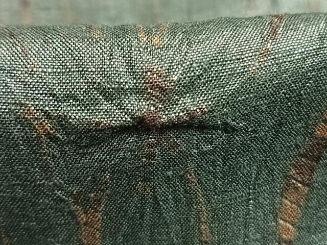 平和屋着物●上質な紬　竜巻絞り　正絹　逸品　未使用　AABM3863fy