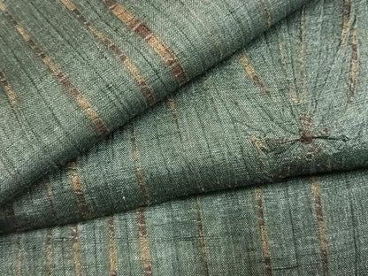 平和屋着物●上質な紬　竜巻絞り　正絹　逸品　未使用　AABM3863fy