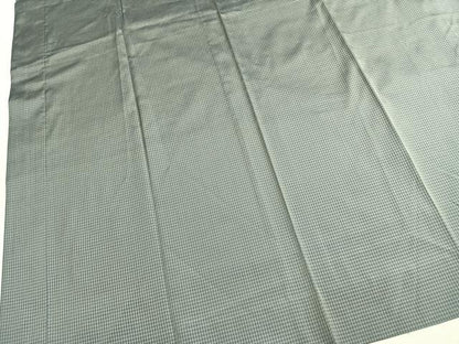 平和屋着物●男性　長襦袢　無双仕立て　格子　正絹　逸品　AABM3869fy