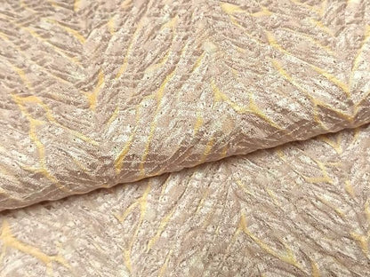 平和屋着物●名門　藤娘きぬたや・総絞り(杢目絞り)　小紋　正絹　逸品　AABM3871fy