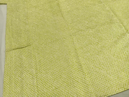 平和屋着物●銀座　志ま亀　大変加工の良い総絞り小紋　正絹　逸品　AABM3882fy
