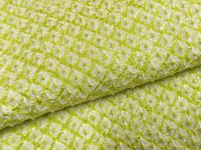 平和屋着物●銀座　志ま亀　大変加工の良い総絞り小紋　正絹　逸品　AABM3882fy