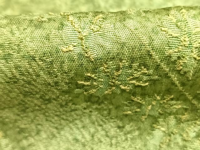 平和屋着物●上質な小紋　霞文　暈し染め　正絹　逸品　AABM3887fy