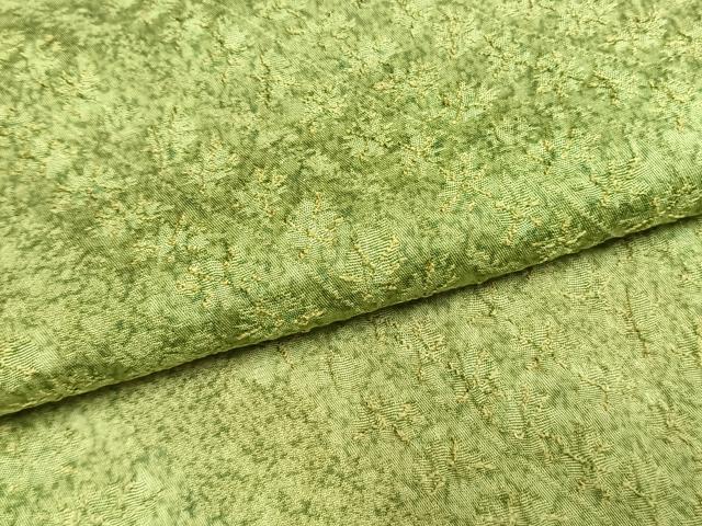 平和屋着物●上質な小紋　霞文　暈し染め　正絹　逸品　AABM3887fy