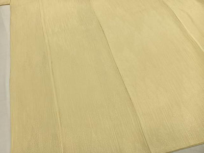 平和屋着物●無地絵羽訪問着　樹林地紋　砥粉色　正絹　逸品　AABM3911fy