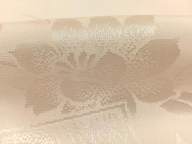 平和屋着物●振袖用長襦袢　無双仕立て　枝梅花地紋　暈し染め　正絹　逸品　AABM3927fy