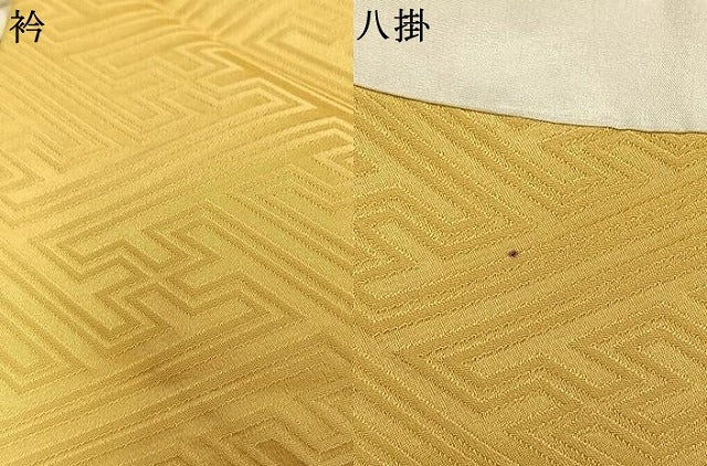 平和屋着物●豪華振袖　駒刺繍　地紙花文　金彩　正絹　逸品　AABM3928fy
