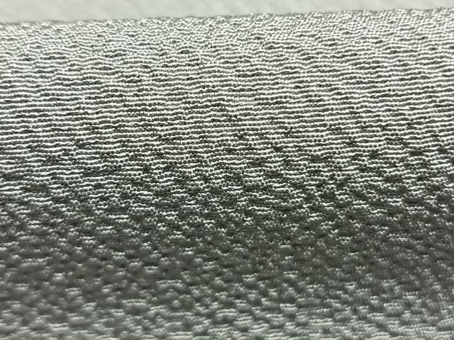 平和屋着物●上質な色無地　灰青色　正絹　逸品　未使用　AABM3949fy