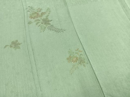 平和屋着物●中国三大刺繍　スワトウ刺繍　汕頭刺繍　総刺繍　色留袖　辻が花　正絹　逸品　AABM3961fy
