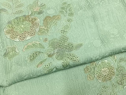 平和屋着物●中国三大刺繍　スワトウ刺繍　汕頭刺繍　総刺繍　色留袖　辻が花　正絹　逸品　AABM3961fy