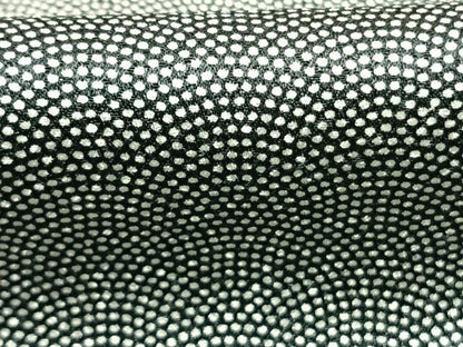 平和屋着物●江戸小紋　鮫小紋柄　黒地　正絹　逸品　AABM3969fy