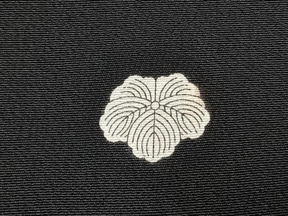 平和屋着物●豪華黒留袖　作家物　松竹梅　風景文　金彩　正絹　逸品　AABM3987fy