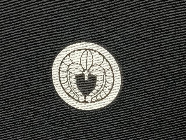 平和屋着物●豪華黒留袖　友禅　作家物　風景枝松文　正絹　逸品　AABM3990fy