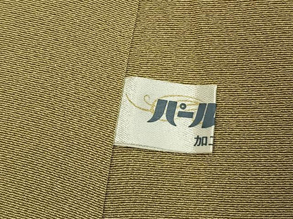 平和屋着物●金彩友禅　卓越技能者・名工・和田光正監修　光阿弥　訪問着　松葉　舞葉文　暈し染め　金彩　正絹　逸品　AABM4007fy