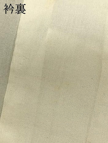 平和屋着物●上質な紬　幾何学文様　正絹　逸品　AABM4016fy