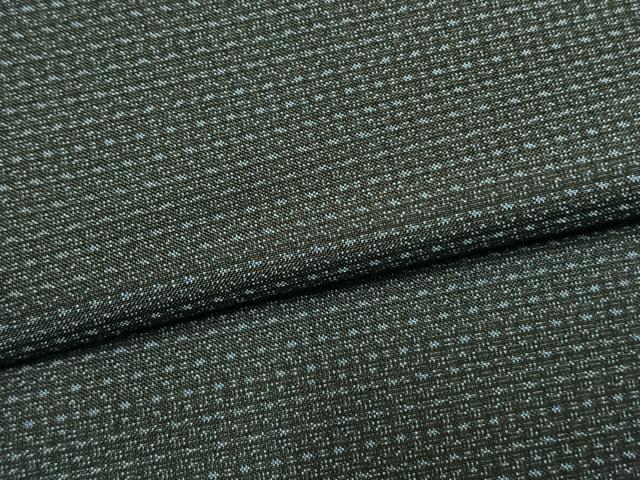 平和屋着物●男性　本場大島紬　アンサンブル　80亀甲　総詰め　証紙付き　正絹　逸品　未使用　AABM4049fy