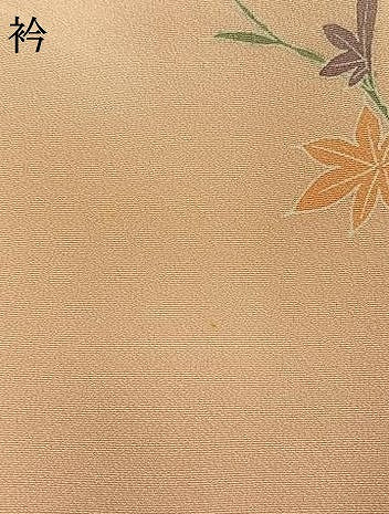平和屋着物●訪問着　枝松熨斗花文　暈し染め　金彩　正絹　逸品　AABM4071fy