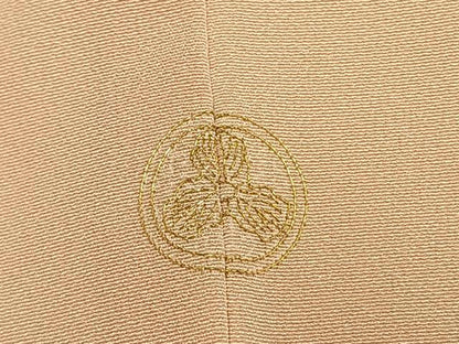 平和屋着物●訪問着　枝松熨斗花文　暈し染め　金彩　正絹　逸品　AABM4071fy