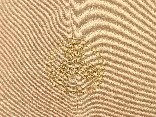 平和屋着物●訪問着　枝松熨斗花文　暈し染め　金彩　正絹　逸品　AABM4071fy