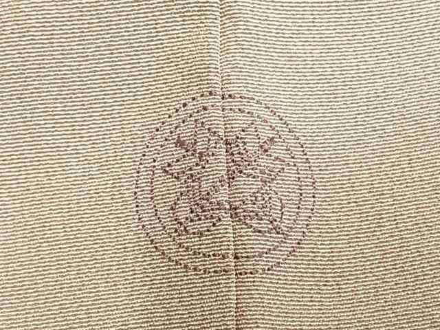 平和屋着物●京加賀友禅　百貫達雄　訪問着　草花文　銀座おゝぎ屋扱い　正絹　逸品　AABM4075fy