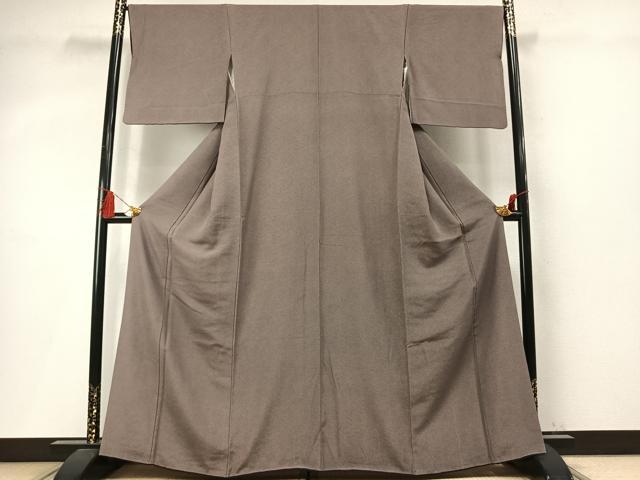 平和屋着物●江戸小紋　鮫小紋柄　正絹　逸品　AABM4084fy