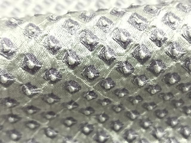 平和屋着物●大変加工の良い総絞り小紋　さが美扱い　正絹　逸品　AABM4089fy